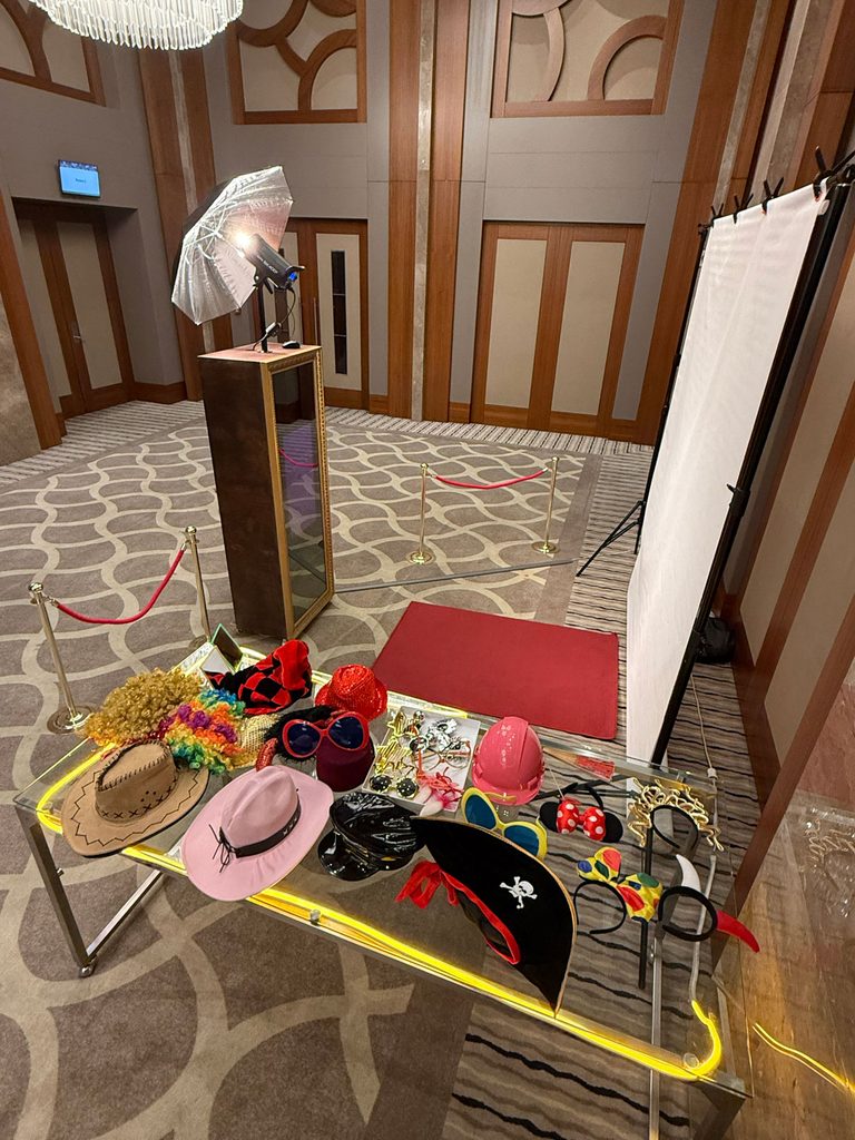 Sheraton Hotel'de Mirror Booth etkinliği, Bursa