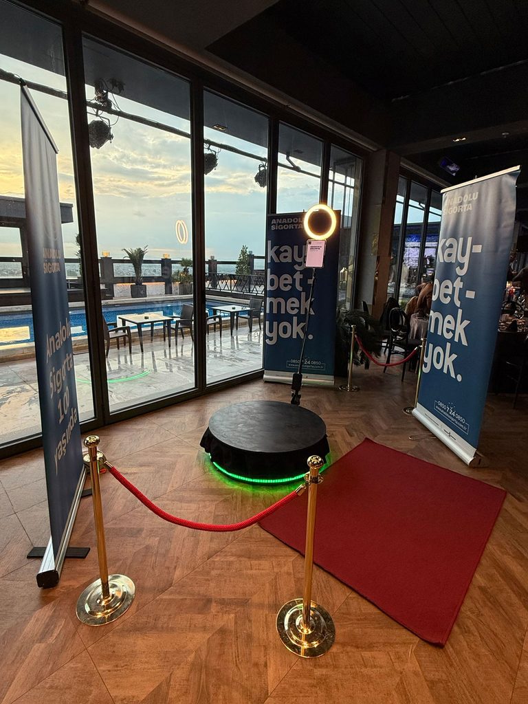 Almira Otel'de kurumsal video booth, Bursa